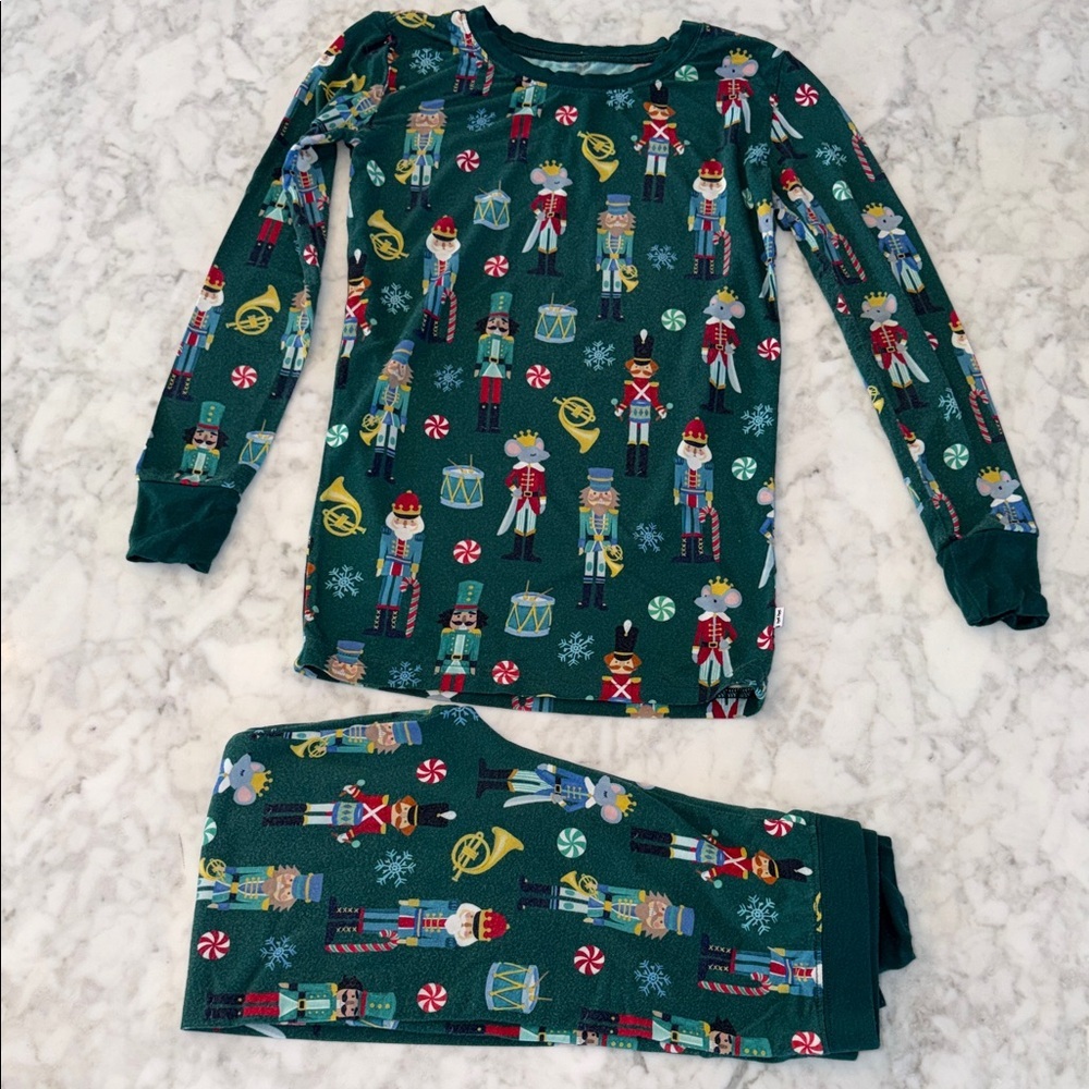Little Sleepies Nutcracker Pajama Set 9/10Y